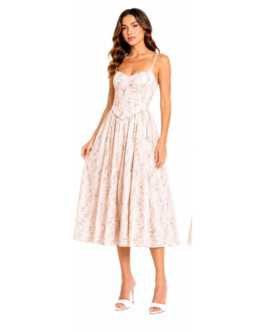 VESTIDO MINI COLO ROSA