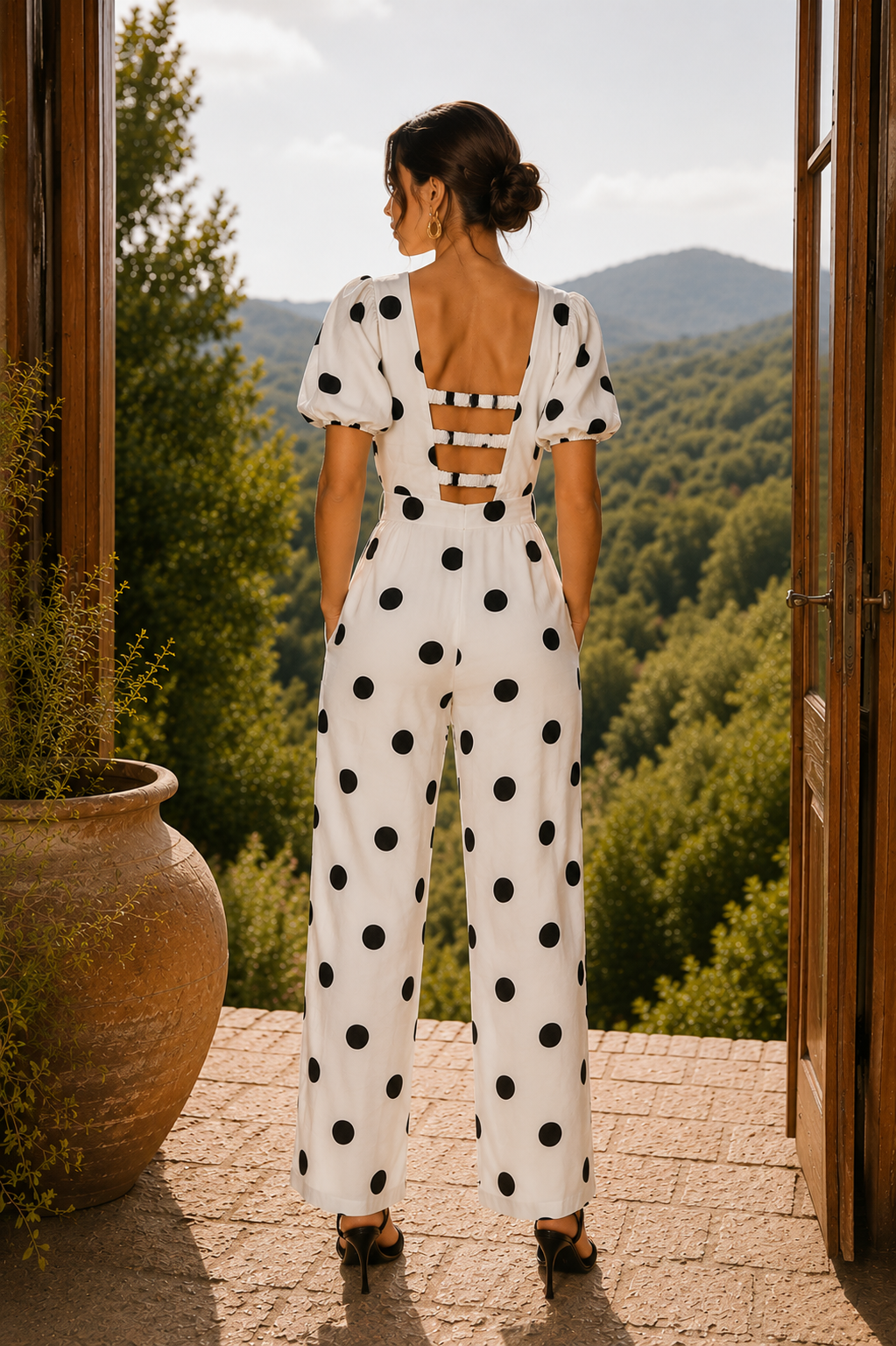 ENTERIZO POLKADOT