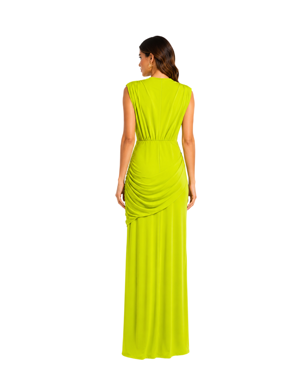 VESTIDO ELEGANTE VERDE LIMA