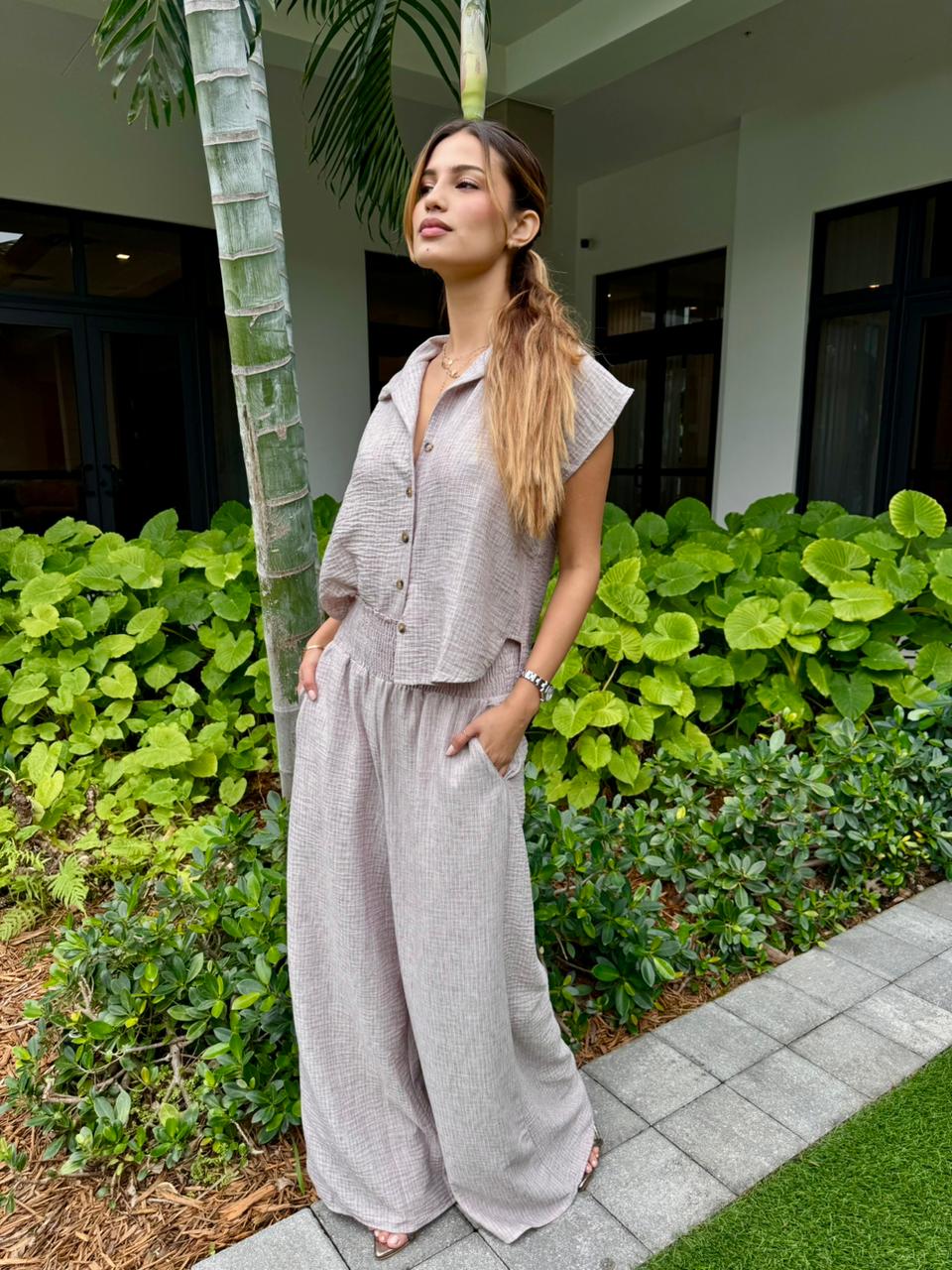 SET PREMIUN CAMISA Y PANTALÓN