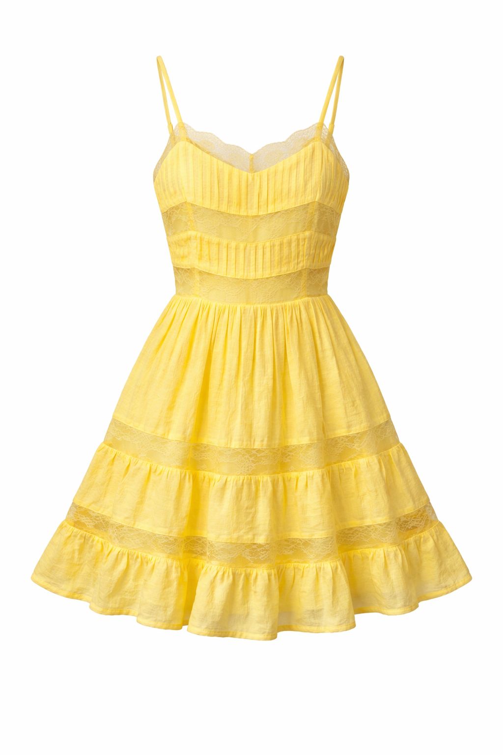 VESTIDO AMARILLO CORTO